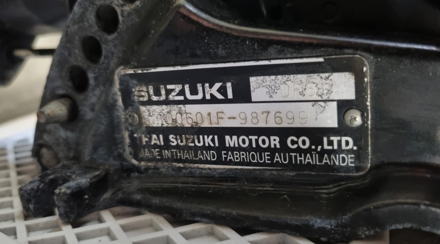 Argo SD350 met Suzuki DF6