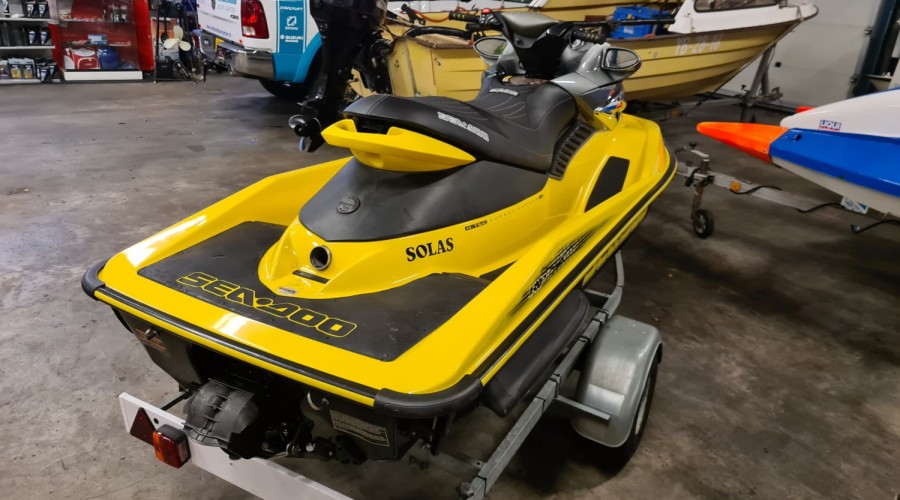 Supersnelle en bijzondere Sea Doo RXP