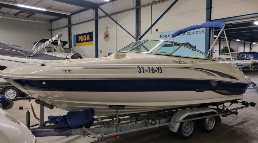 Prachtige Sea Ray 200 Sundeck op LPG en benzine