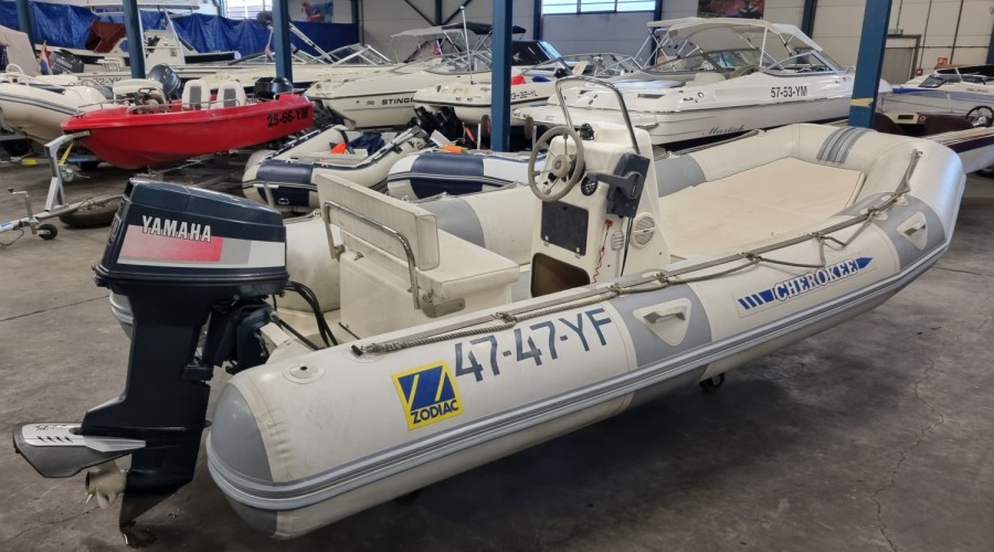 Inruilaanbieding! Zodiac Cherokee met Yamaha 50DE