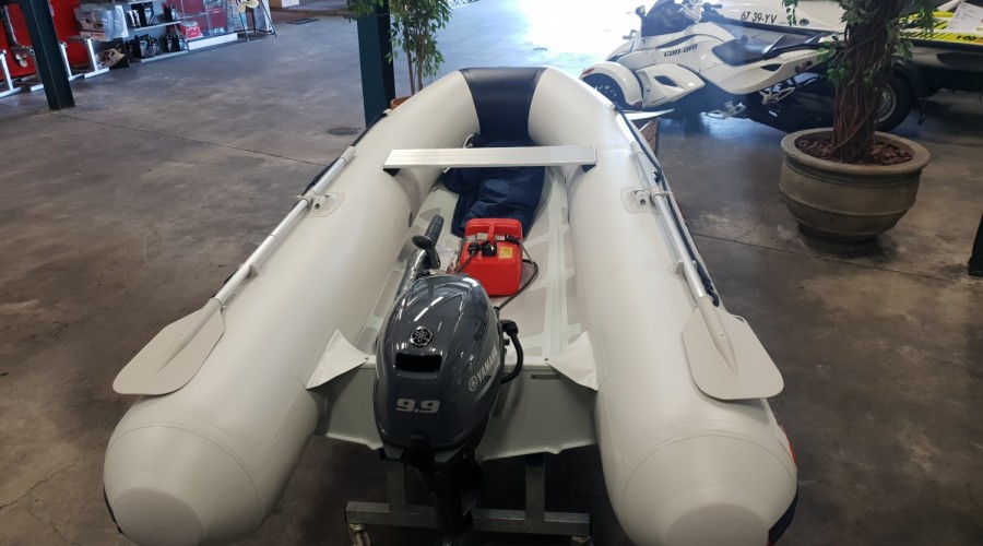 Nieuwe YAM 310TA Aluminium RIB met nieuwe Yamaha M12 elektromotor, accu en lader