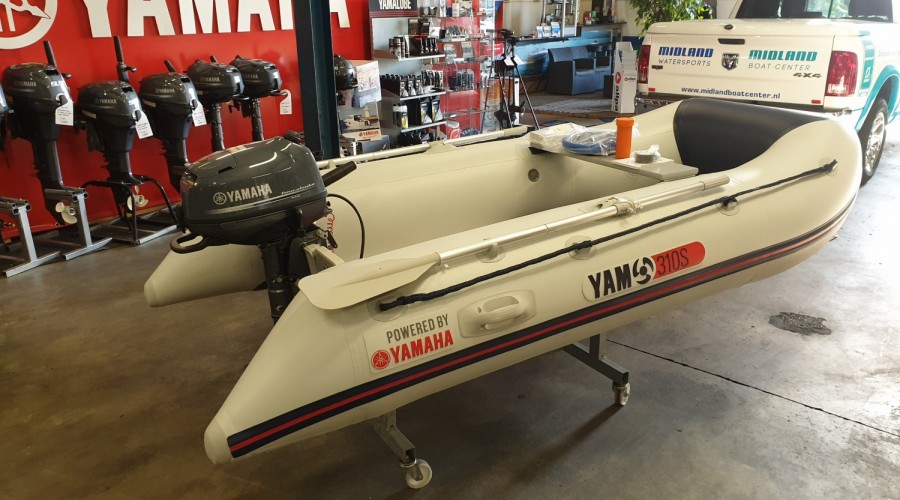 Nieuwe Yam 310S met nieuwe Yamaha F5 en gratis slot!